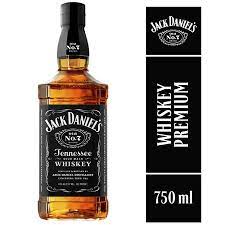 Whisky JACK DANIEL'S Old NÂ°7 Botella 750ml